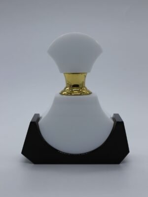 nizam style 6 ml black and white ctystal bottle
