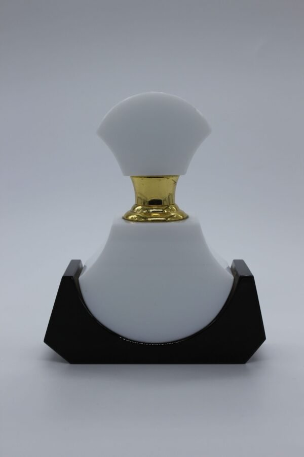 nizam style 6 ml black and white ctystal bottle