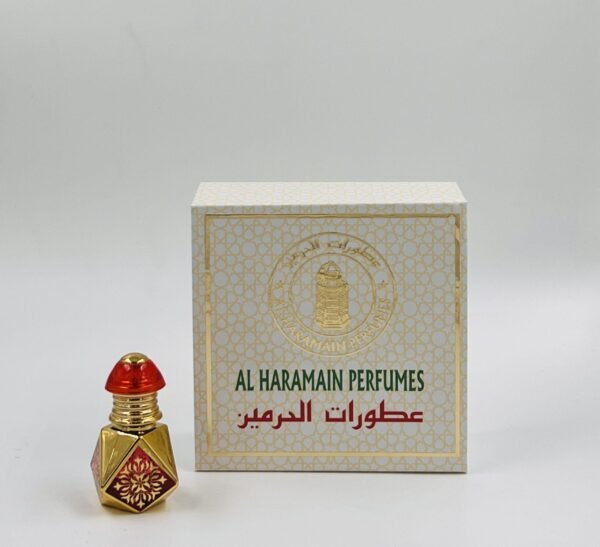 Red Gold Polygon Bottle with Giftbox, 6ml