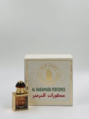 Brown Gold Square Bottle with Giftbox, 10ml