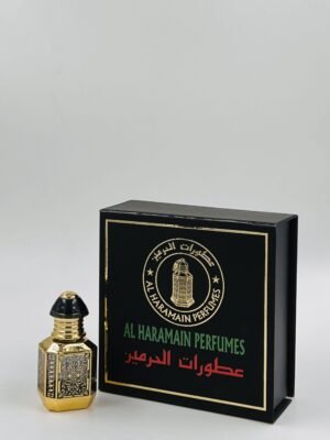 Black Rectangle Bottle with Giftbox, 10ml