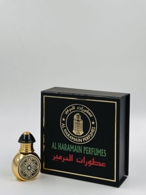 Black Gold Circle Bottle with Giftbox, 6ml