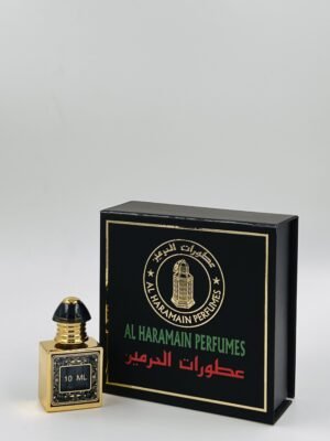 Black Gold Square Bottle with Giftbox, 10ml