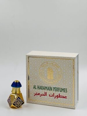 Blue Gold Polygon Bottle with Giftbox, 6ml