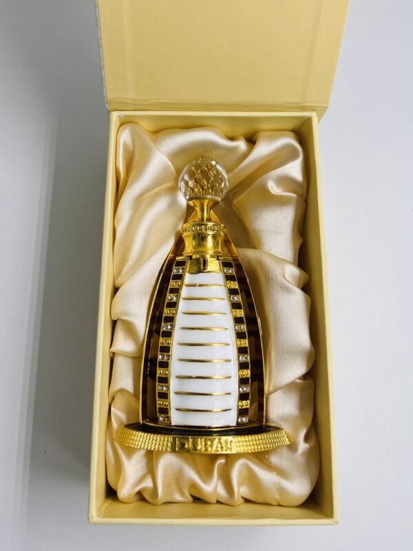 Burj Al Arab Design Refillable Attar Bottle with White Giftbox, 8ml