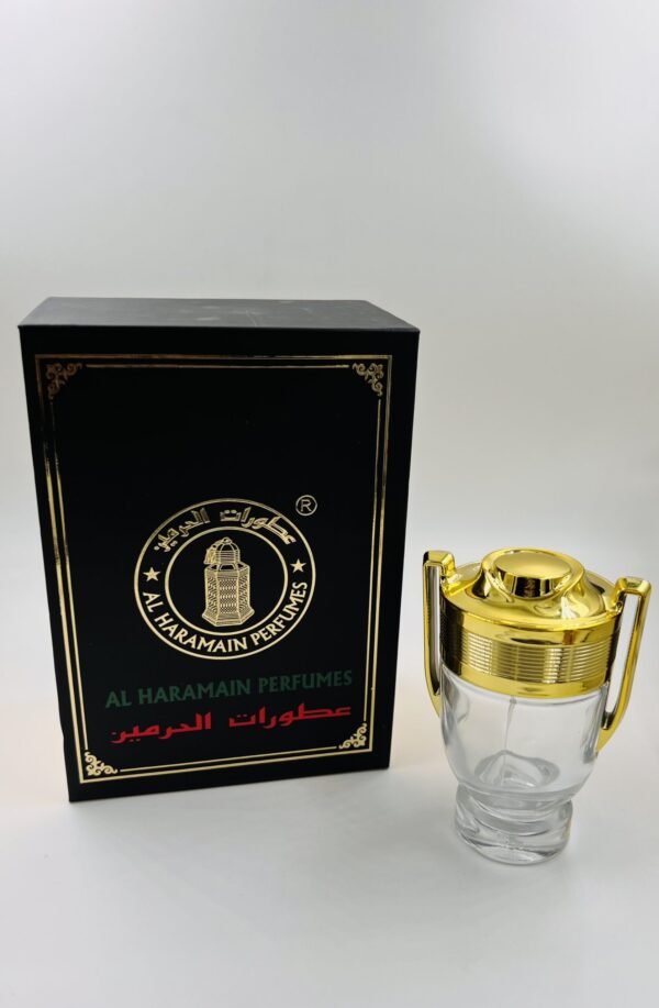 Invictus Style Gold Cap Bottle with Giftbox, 50ml