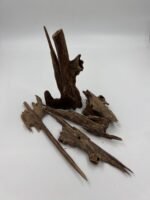 Natural Agarwood Sticks (oud) Without Polish for Fragrance (Grade 3)