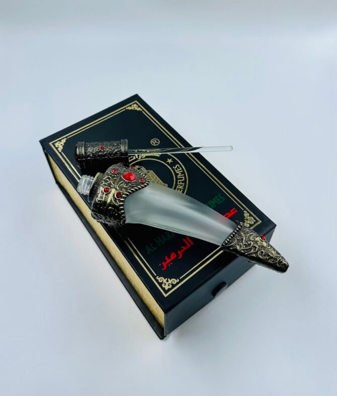 Bronze type khanjar attar bottle 15 ml - Image 2