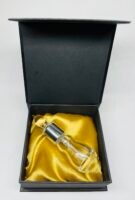 Silver cap ajm style bottle , 12ml