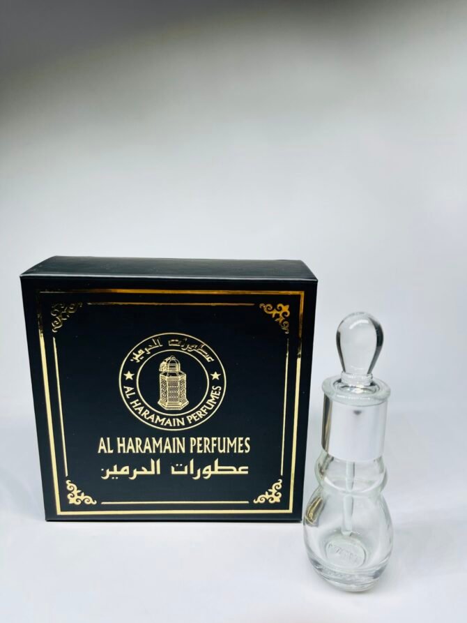 Silver cap ajm style bottle , 12ml