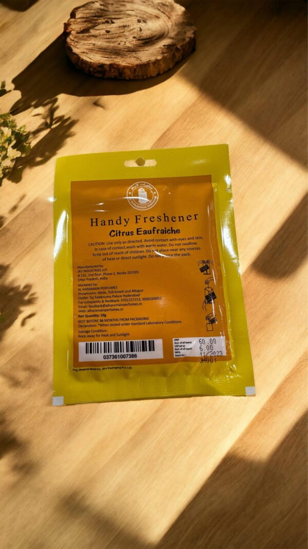 Citrus eaufraiche handy freshner