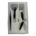 Black comb incense burner