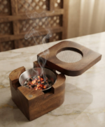 Oud safe wood burner